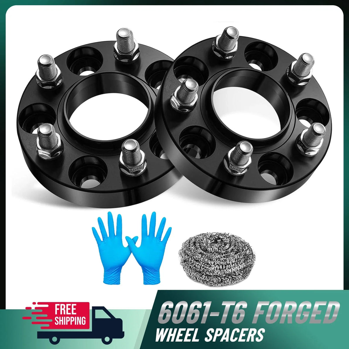 Set of 2 Hubcentric Wheel Spacers 1" 5x115 for Dodge Charger Magnum Chrysler 300