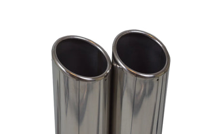 Dual Exhaust for Nissan Titan (2004–2006) 2.5 Inch Rolled Edge