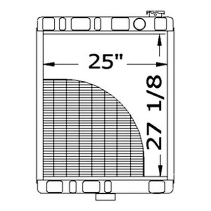 Radiator for International 3388 3588 3788 6388 6588 6788