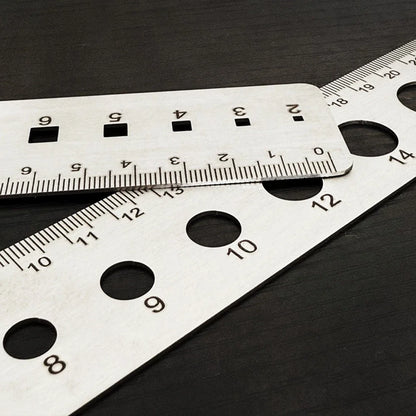 27cm Stainless Steel Ruler for Accurate Measurements