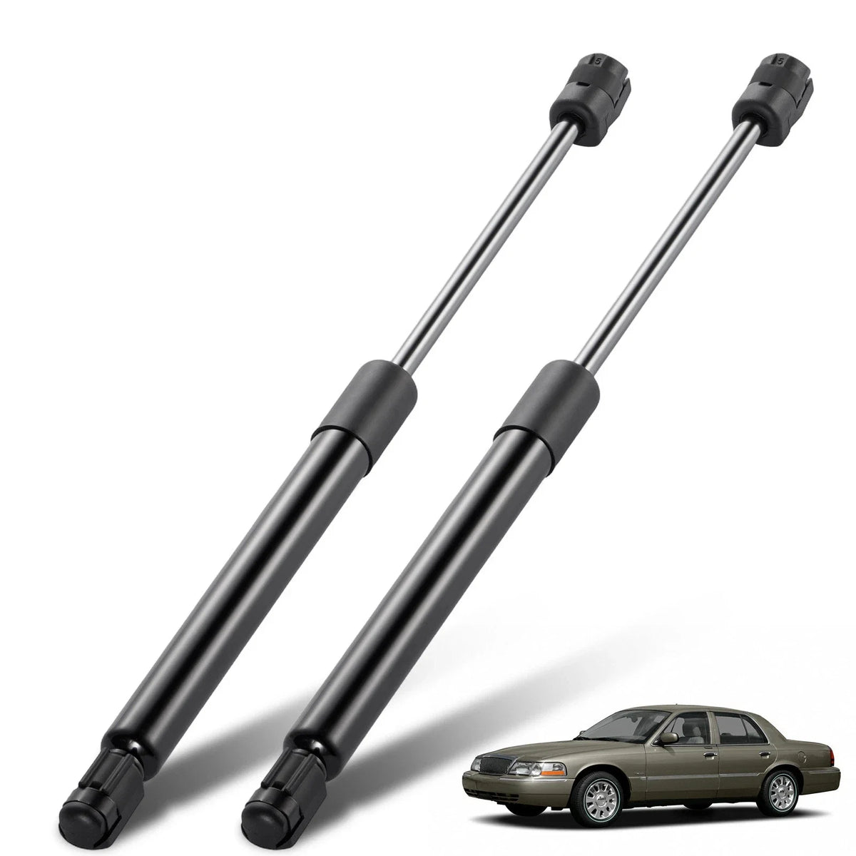 Set of 2 Hood Lift Support Shock Struts for Mercury Grand Marquis (1998–2005)