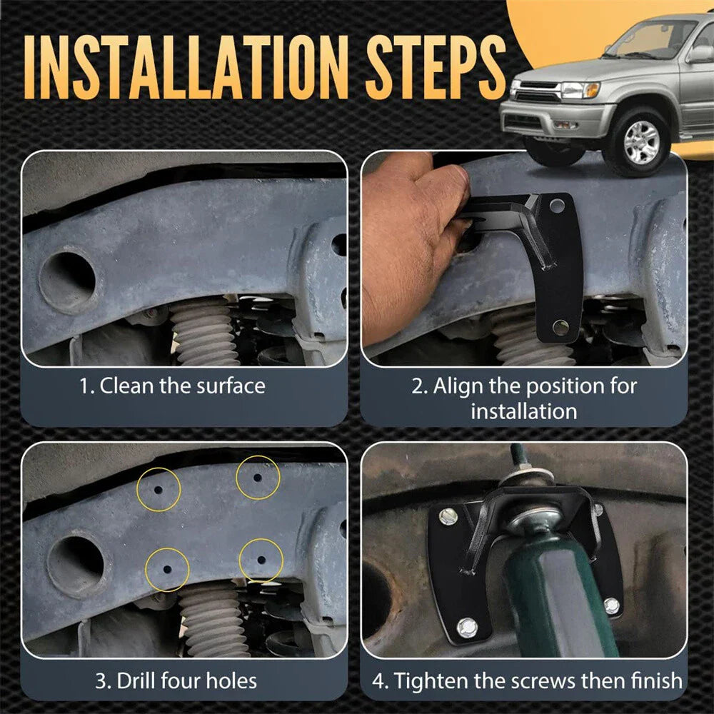 Rear Shock Mount Repair Kit for 1996-2002 Toyota 4Runner (1996-2002)