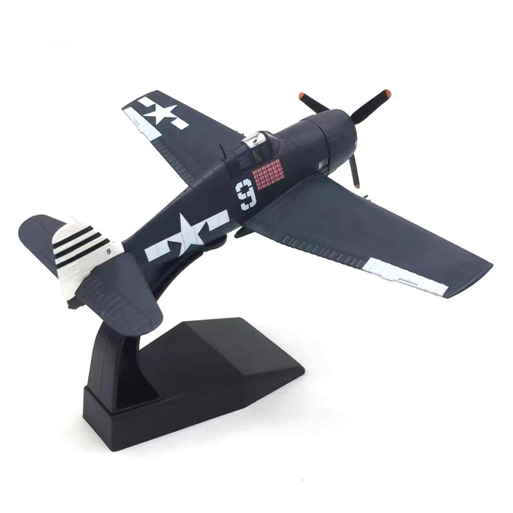 1:72 WWII U.S. F6F Hellcat Fighter Model Aircraft