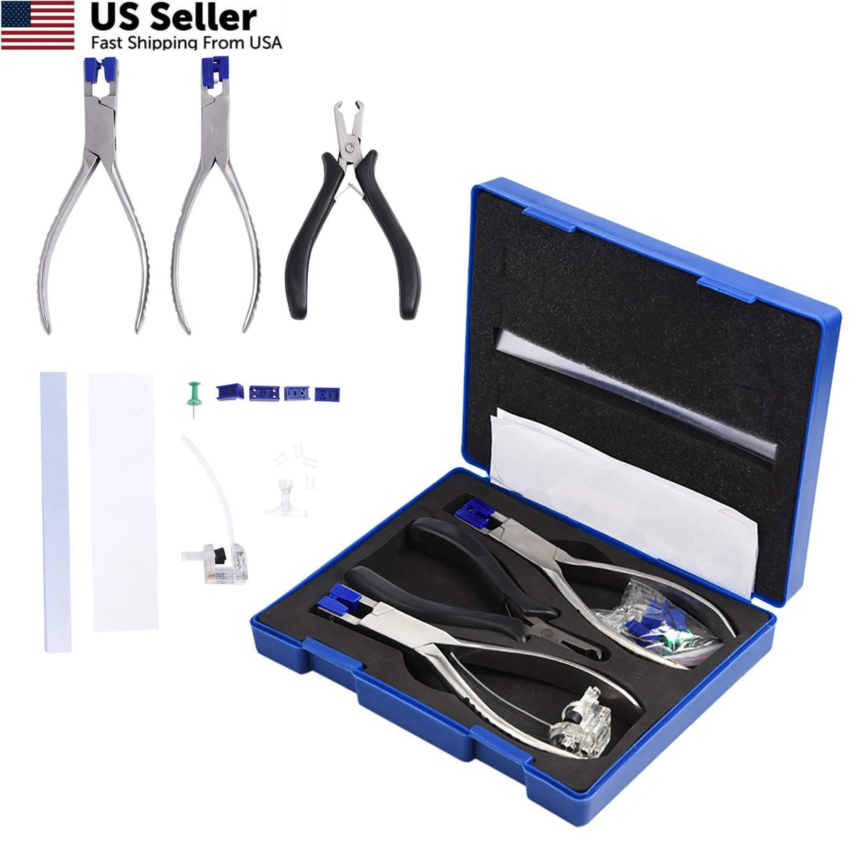 Rimless Eye Glass Repair Kit for Glasses (No Specific Years)