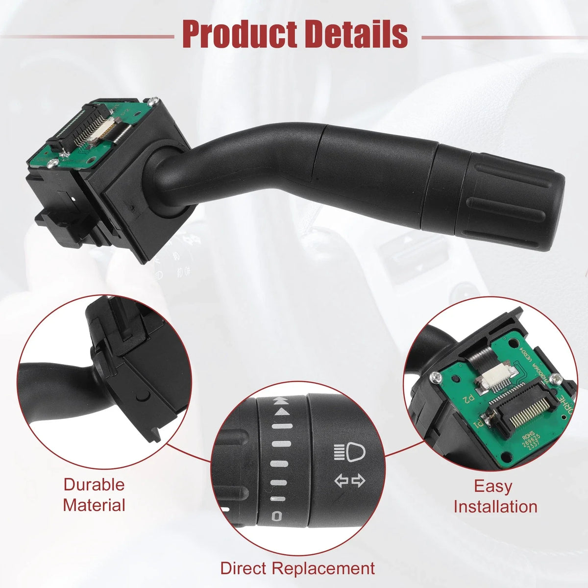 Turn Signal Switch for Ford F-150 (No.BC3Z13K359BA)