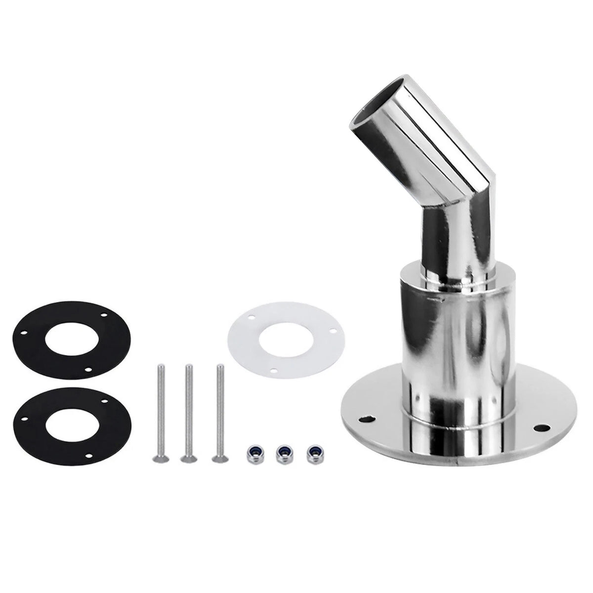 304 Stainless Steel Thru Hull Exhaust Outlet for Marine Applications