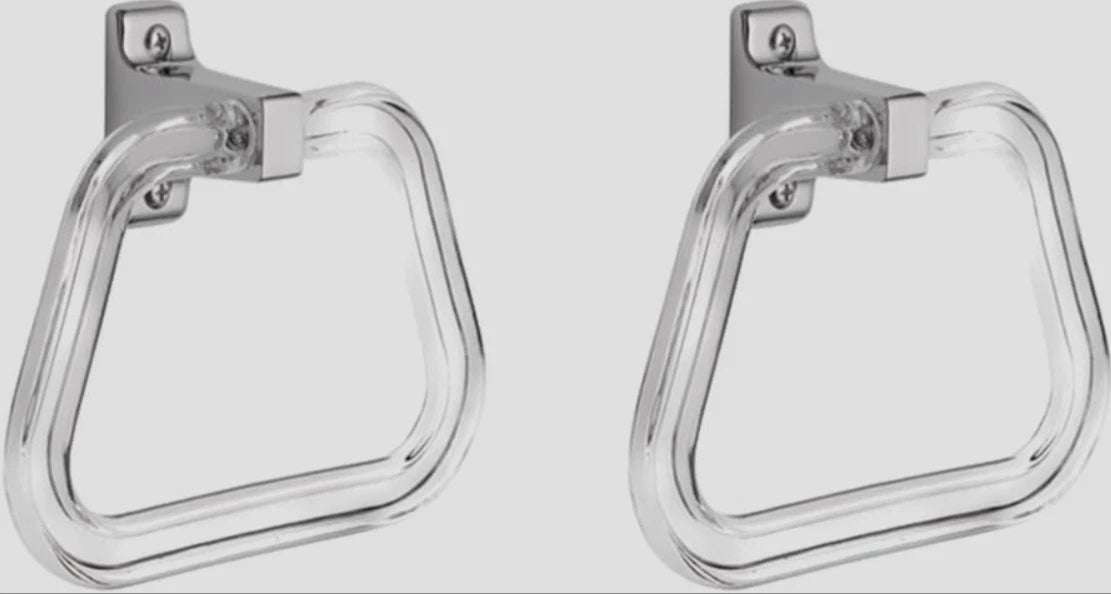 2-Pack Towel Ring for Moen (Chrome Plated)