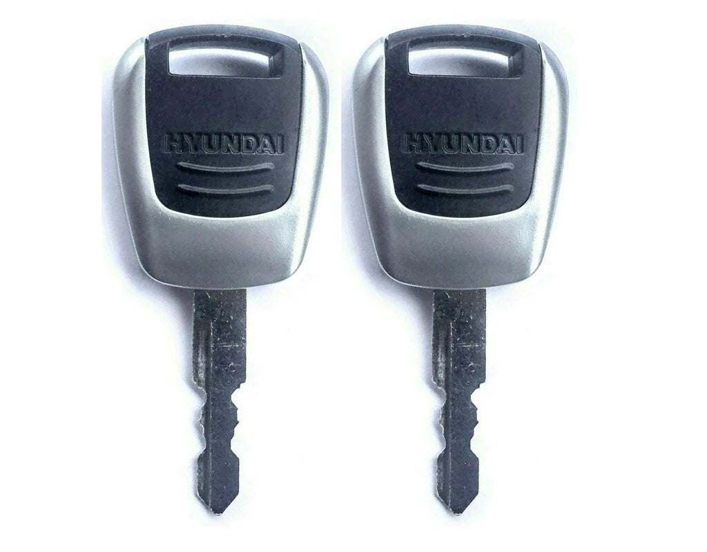 2pc Ignition Starter Keys for Hyundai (9 Machines)