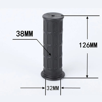 2X 32mm Handle Grip for Wheelbarrow Machine Rubber