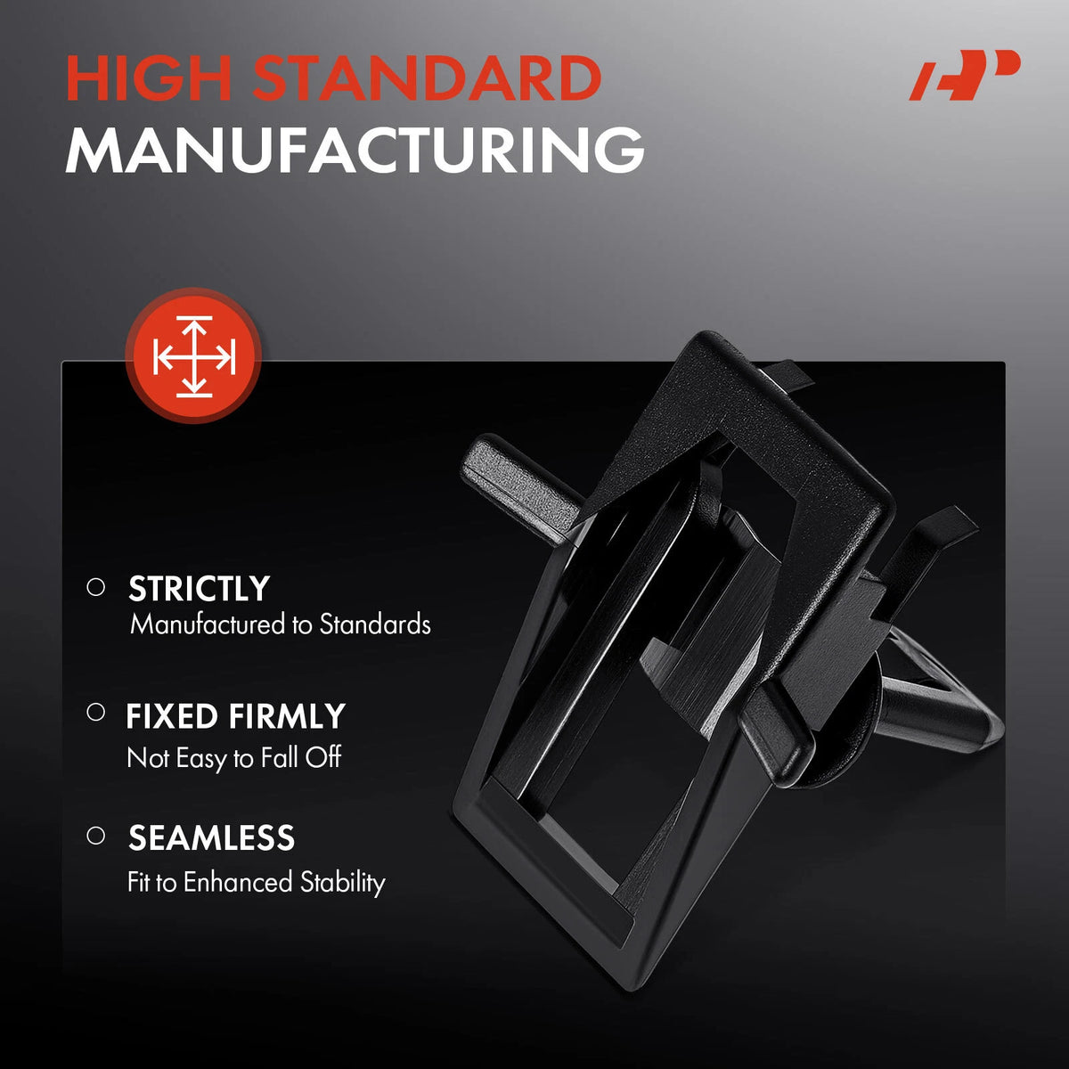 50Pcs Windshield Upper Garnish Moulding Retainer Clip for Chevy (20058837, 18398)