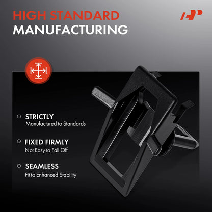 50Pcs Windshield Upper Garnish Moulding Retainer Clip for Chevy (20058837, 18398)