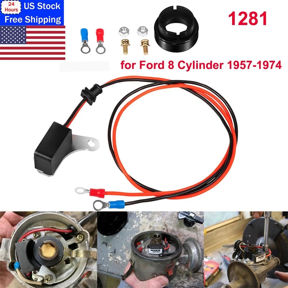 Pertronix Ignition Points-to-Electronic Conversion Kit for Ford V8