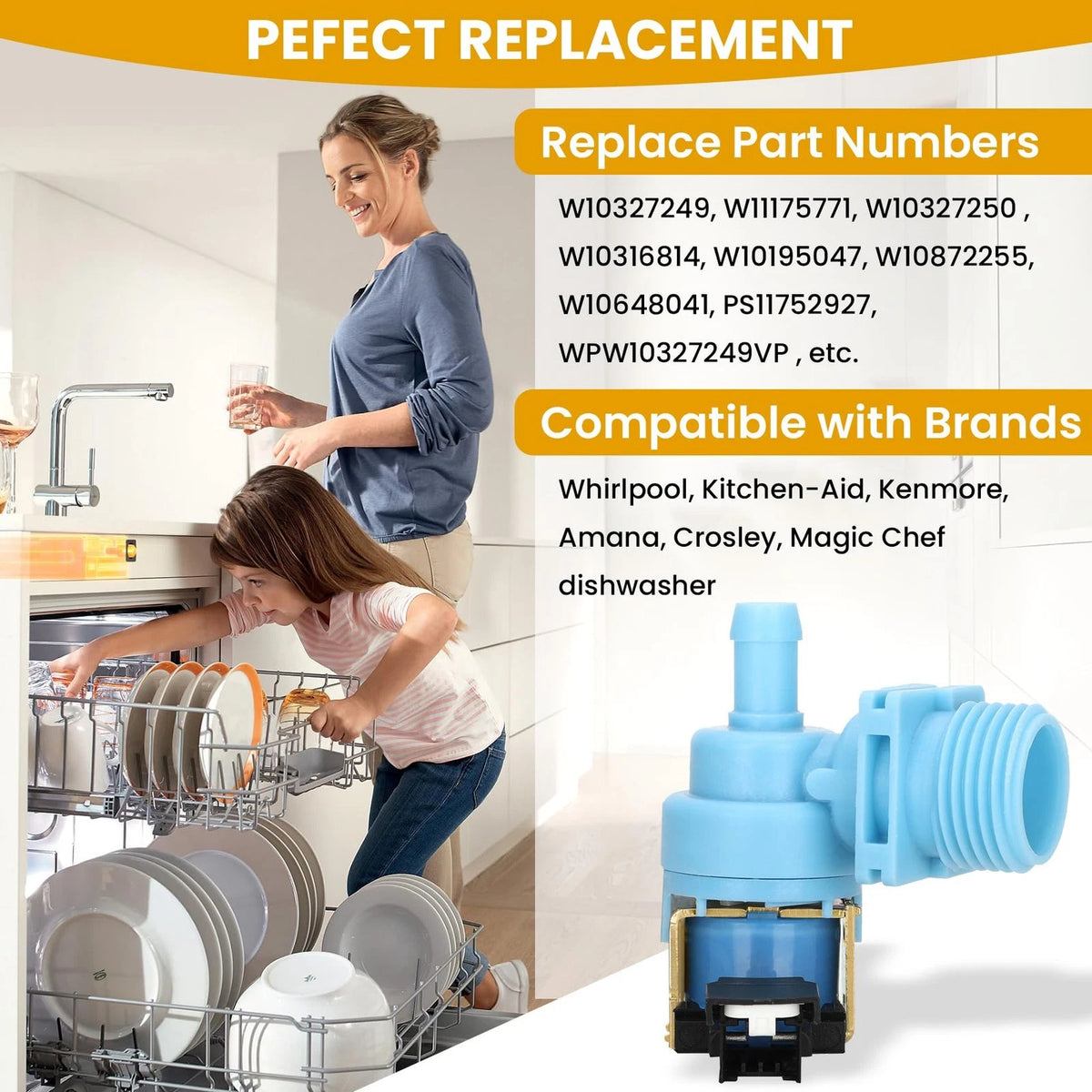 Water Inlet Valve for Dishwasher (2026)