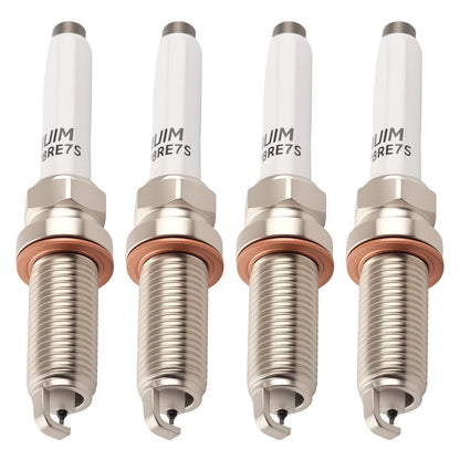 Set of 4 Platinum Spark Plugs for Mercedes-Benz SLC300 (2017–2020)