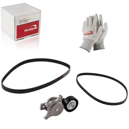 Serpentine Belt Drive Kit for Fordnova (2007–2012) 3.5L 3.7L