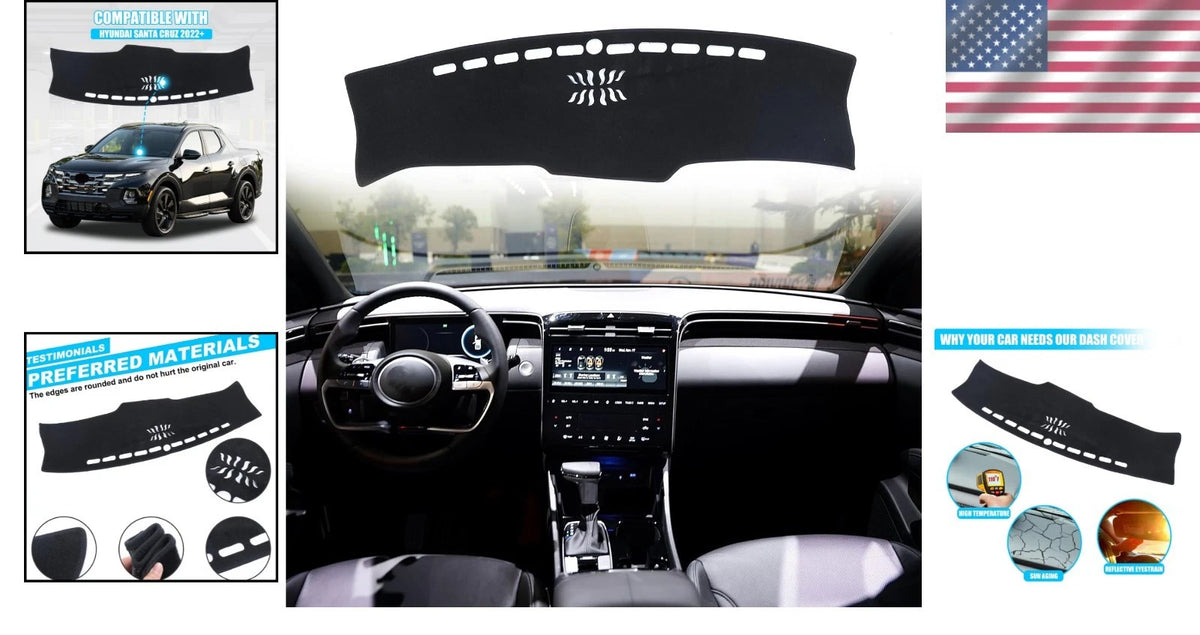 Dash Cover for Hyundai Santa Cruz (2022–2024) 22-24 santa cruz Dash Cover