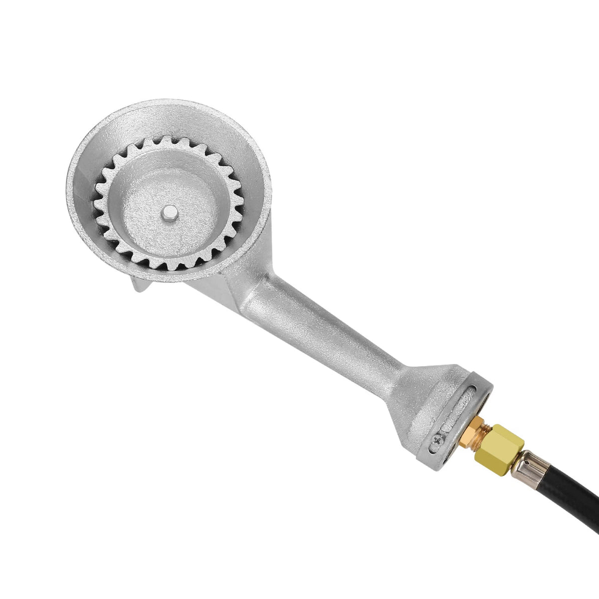 High Pressure Propane Burner Head with Orifice Brass Fitting