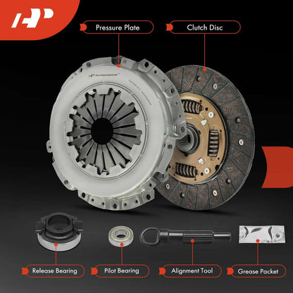 Clutch Kit for Kia Rio 1.5L 1.6L (2011–2017) 24-005, 24-012