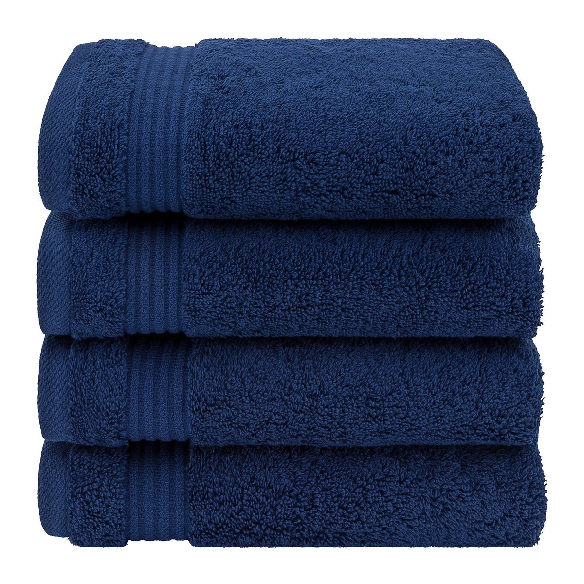 Set of 4 Hand Towels for American Veteran (Navy Blue)
