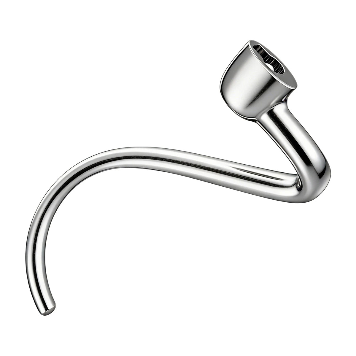 Stainless Steel S-Hook Dough Hook for Tilt-Head Stand Mixers (K45SS, KSM180)