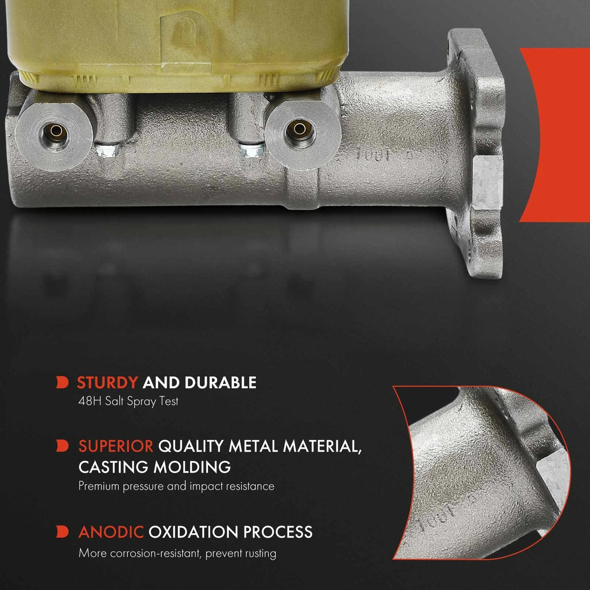 Brake Master Cylinder with Reservoir for Chevrolet C60 C70 (1980–1984) 18030490, MC39459