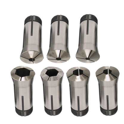 7pcs 5C Hex Collet Set for CNC Machines (Various Models)