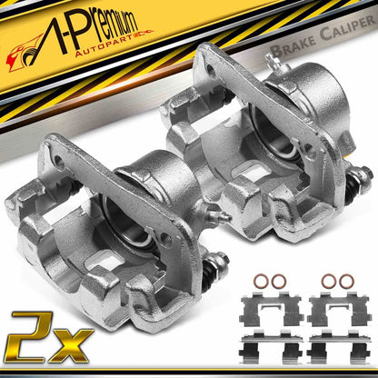 A-Premium Pair Front Disc Brake Calipers for Chevy Geo Tracker (1990–1998) - 30014542, 30014541