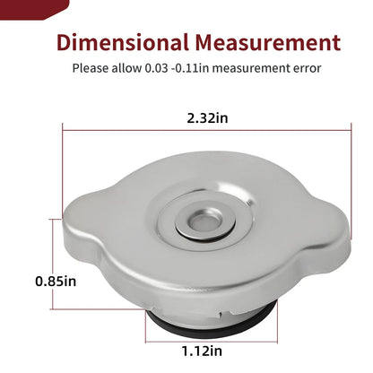 Radiator Cap 17730-14G00 for Suzuki GSXS1000 Vstrom 1000 (2014–2024)