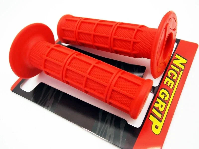 Red Hand Grip Set for Honda CRF125 (Left & Right)