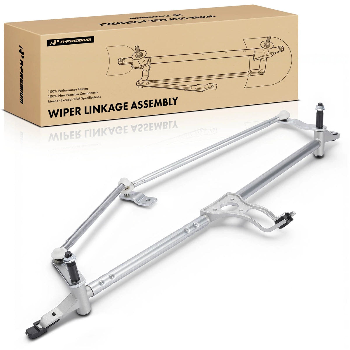 Front Wiper Linkage for Ram 1500 2500 3500 (2002–2023) 55372141AA, 55372141AB, 55372141AC, 55372141AD, 55372141AE, 55372141AF, 602-185