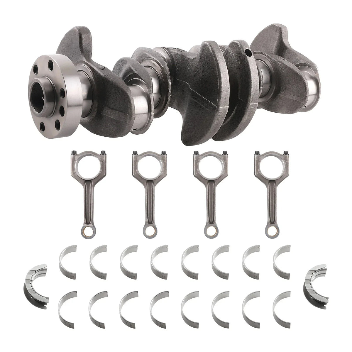 Set of 4 N20 Engine Crankshaft Connecting Rod Bearings for BMW 328i 320i 420i X3 (2012–2019)