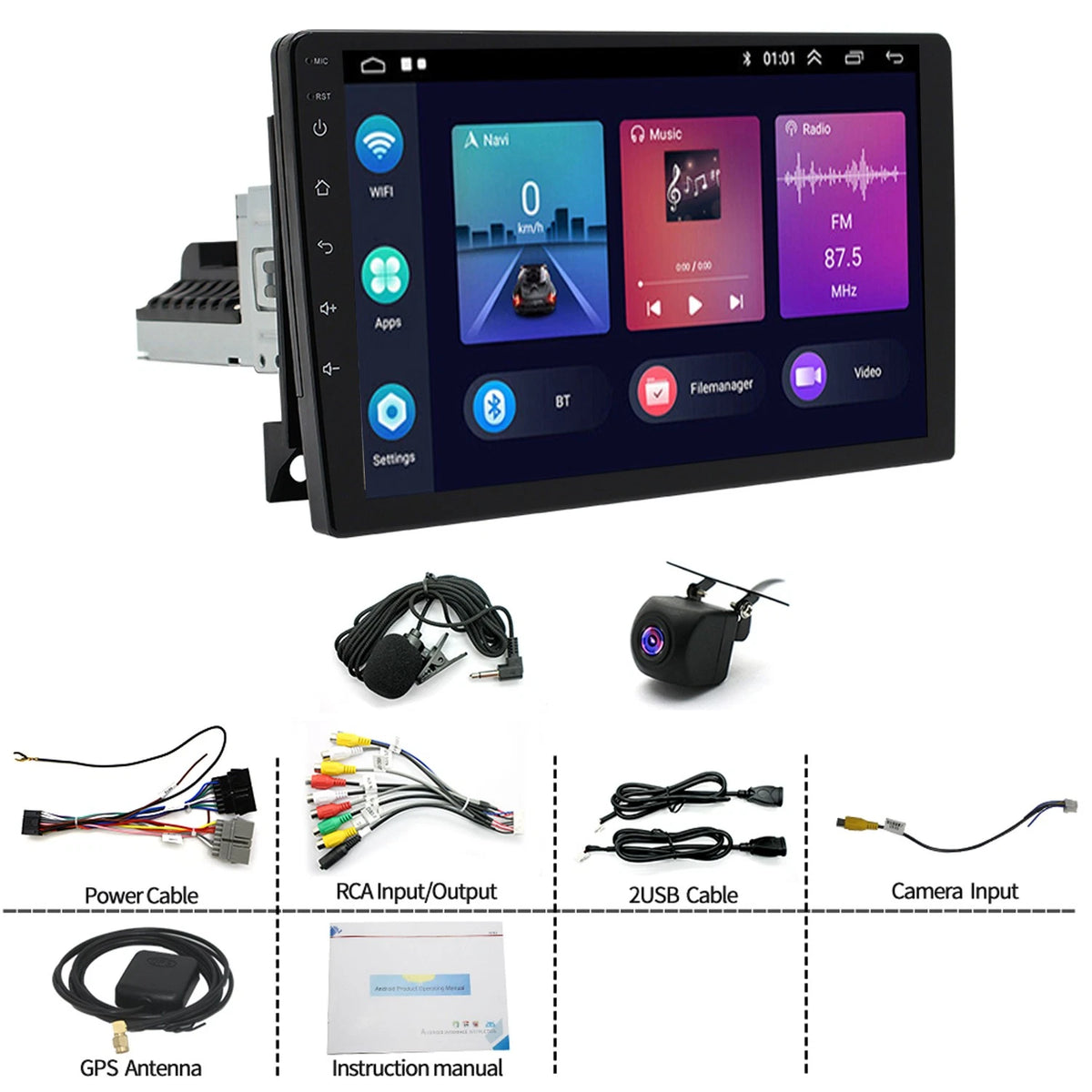 CarPlay Stereo Radio GPS for Dodge Ram 1500 2500 3500 (1994–2002)