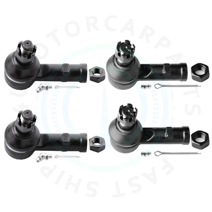 Set of 4 Tie Rod Ends for Honda Passport (1994–1997) & Isuzu Pickup (1988–1995)