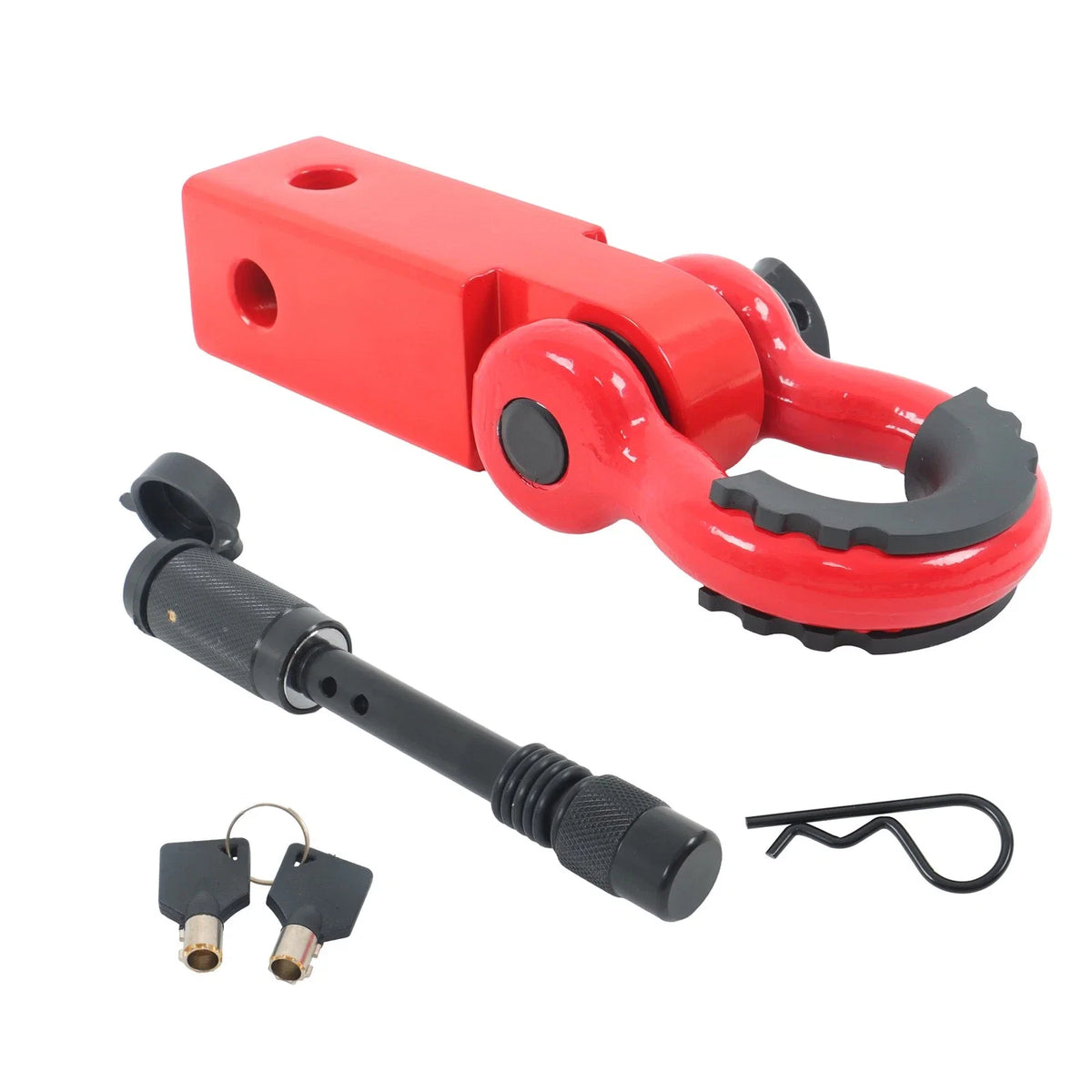 Heavy Duty Anti-Theft Shackle Hitch Receiver 2" for