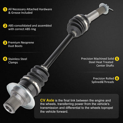 CV Axle Shaft for Yamaha Grizzly 660 4x4 Hunter Edition (2002)