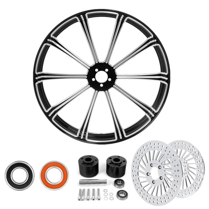 23" Front Wheel Rim Brake Rotor for Harley Road Glide (2008–2025)