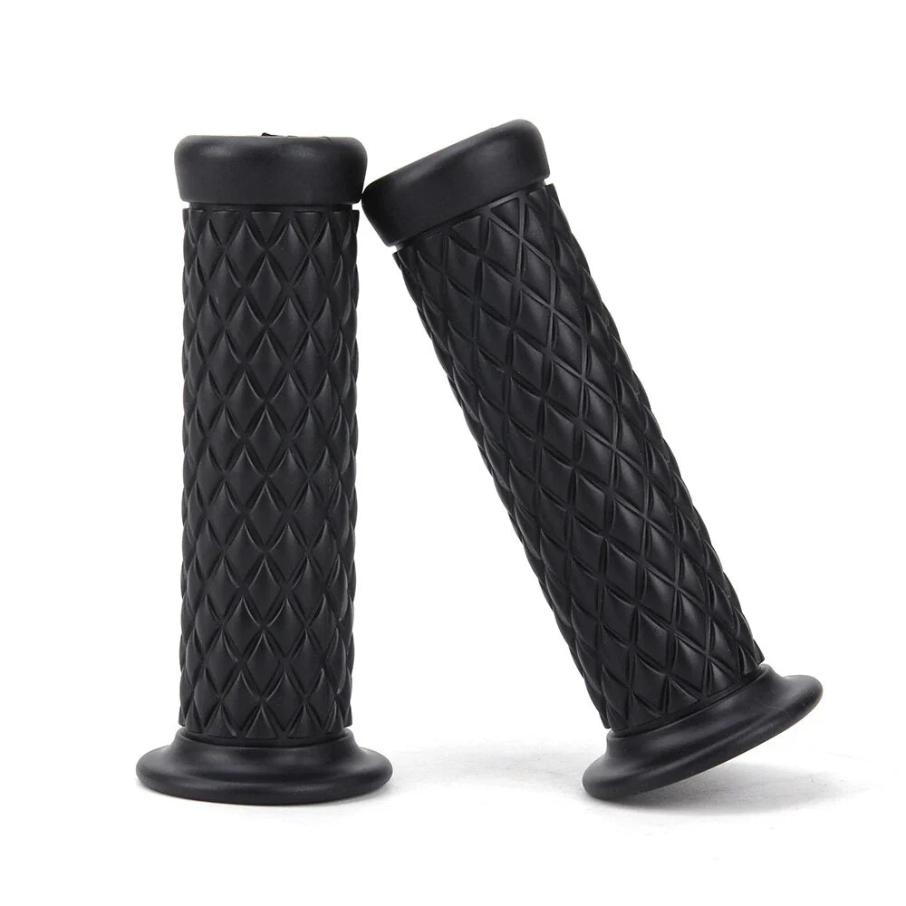 Rubber Gel Hand Grips for Yamaha YZF R1 R6 Suzuki (7/8" 1" Handle Bar)