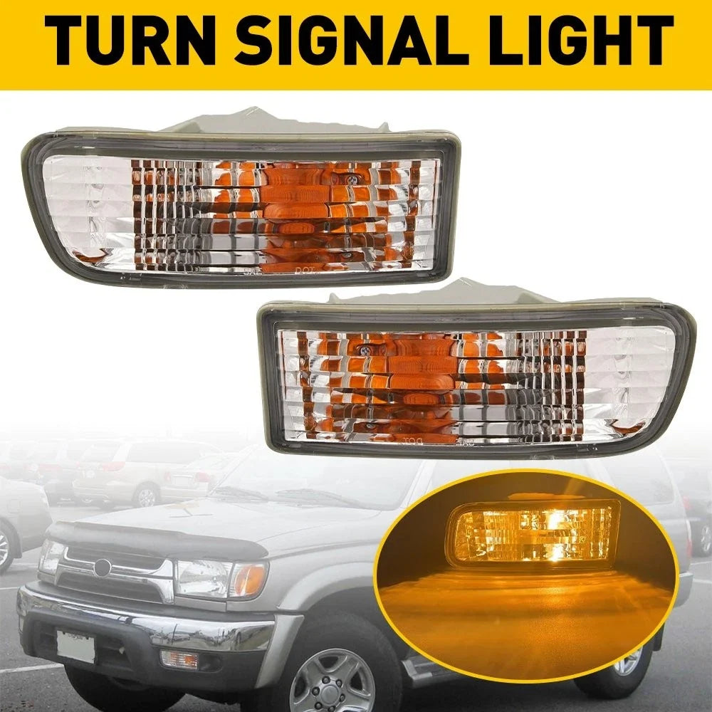 Turn Signal Lights Set of 2 for Toyota 4Runner (1999–2002) Clear Lens