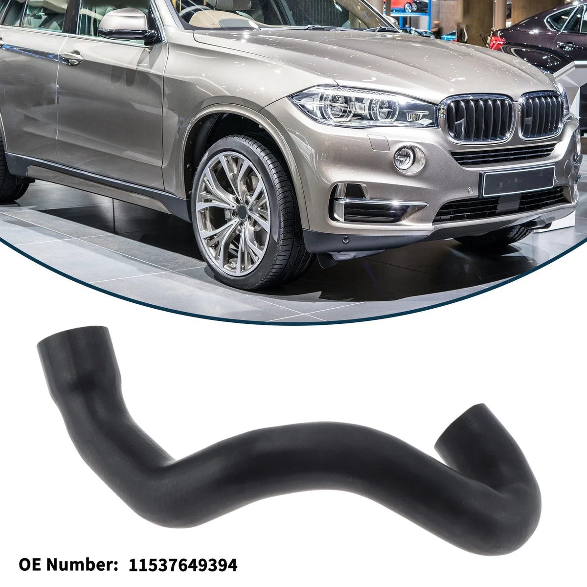Radiator Hose No. 11537649394 for BMW X5 F15 3.0L (2014–2018)