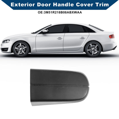 Exterior Door Handle Cover Trim for Ford Kuga MK1 (2008–2012) Black ABS