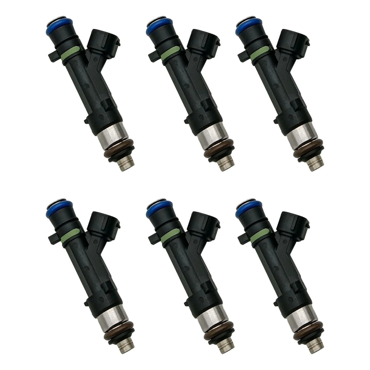 Set of 6 Fuel Injectors for Mitsubishi Montero Sport, Outlander