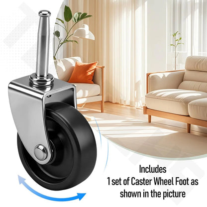 Caster Wheel Foot for Ridgid Wet/Dry Shop Vac HD0900 W