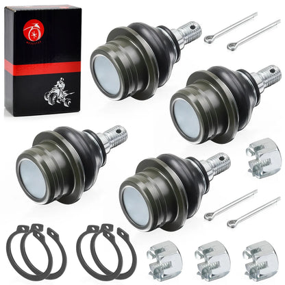 4x Upper & Lower Ball Joints for Suzuki KingQuad 750 LTA750X (2008–2023)