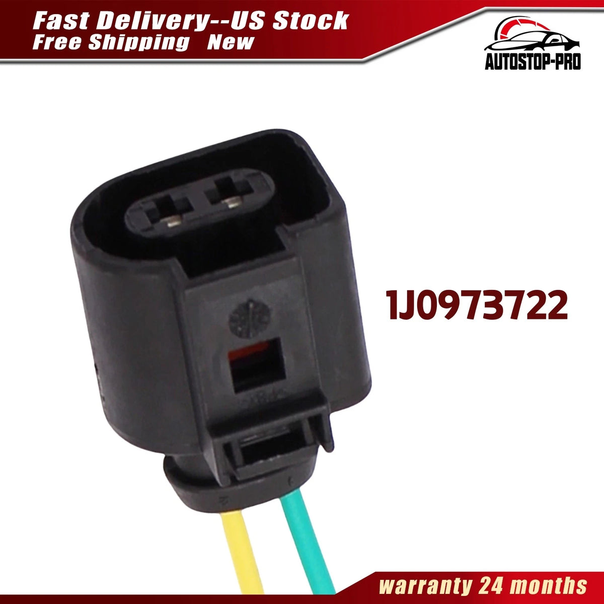 Fog Light Harness Plug for VW Golf Jetta (2004–2010) 1J0 973 722, 1J0973722