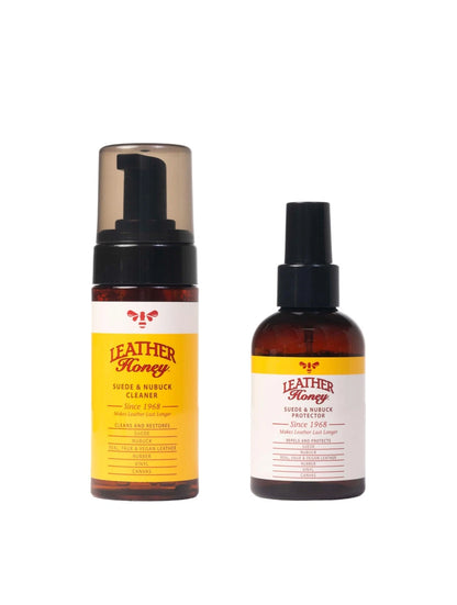 Leather Honey Suede & Nubuck Care Kit for Automotive Upholstery