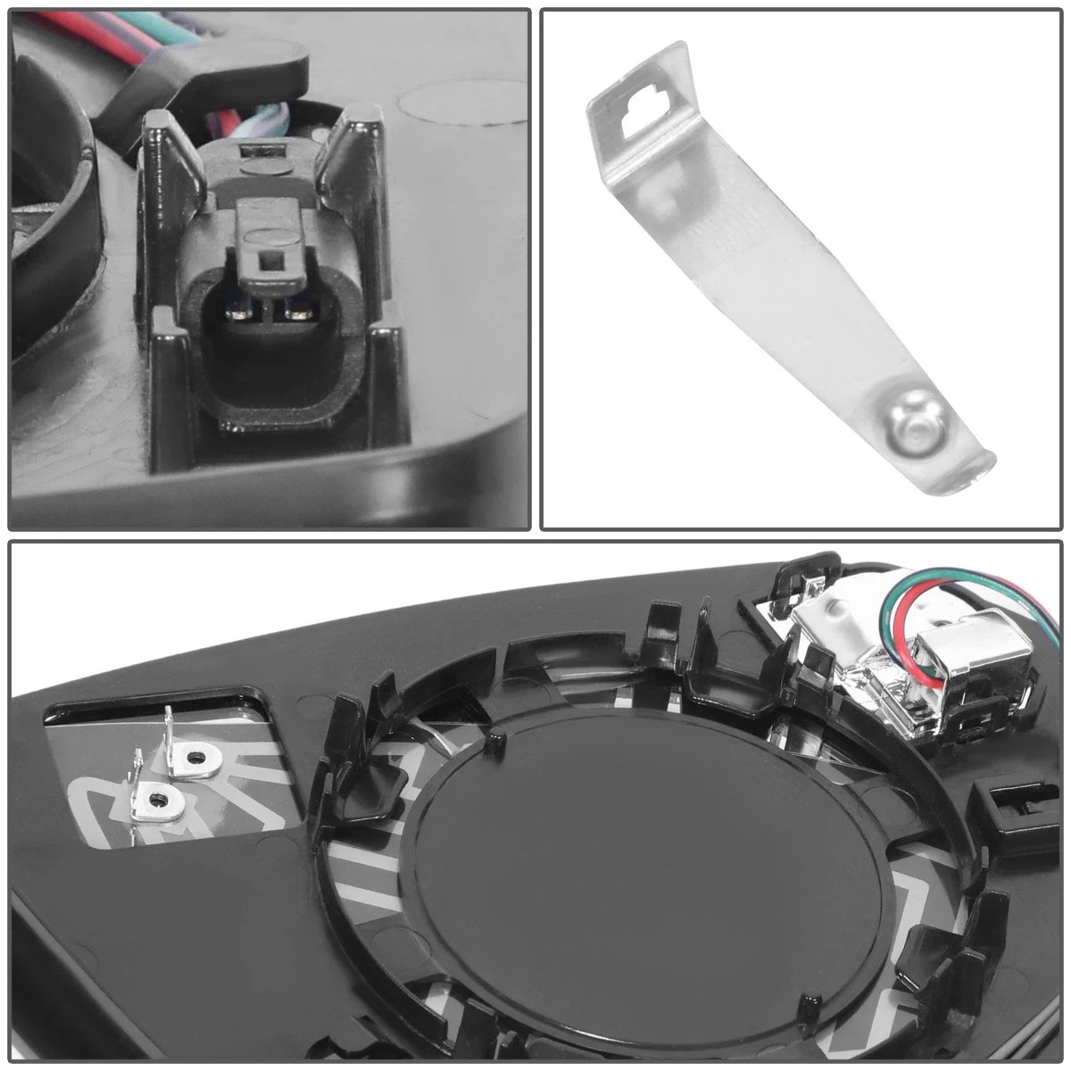 OE Style Flat Glass Lens Mirror for Jeep Cherokee (2014–2023)