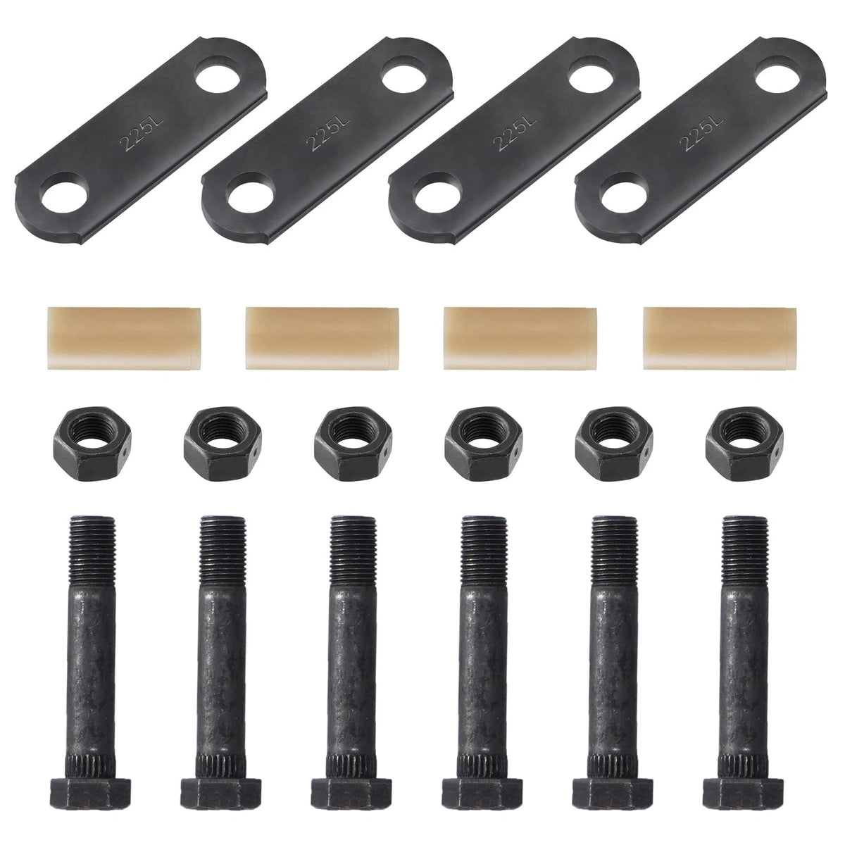 Racewill Trailer Shackles Kit for Trailer (2-1/4" Shackle)