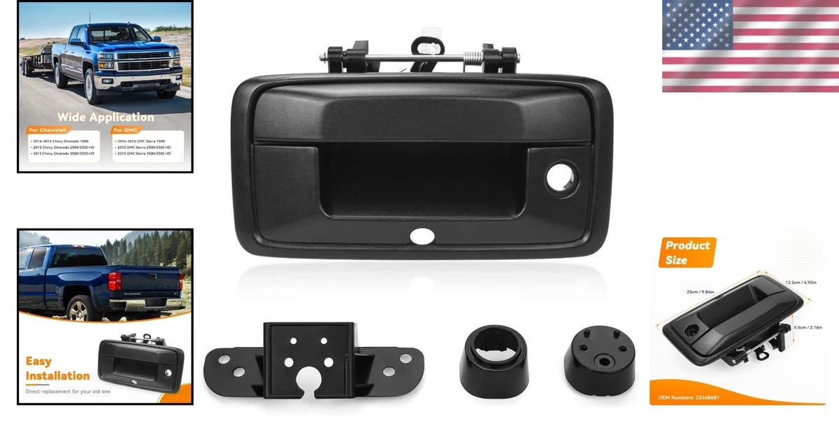 ABS Tailgate Handle for Chevy Silverado/GMC Sierra (2007–2013)