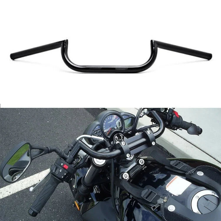 7/8" Motorcycle Drag Bar Handlebar for Kawasaki Yamaha Honda Suzuki (Universal)