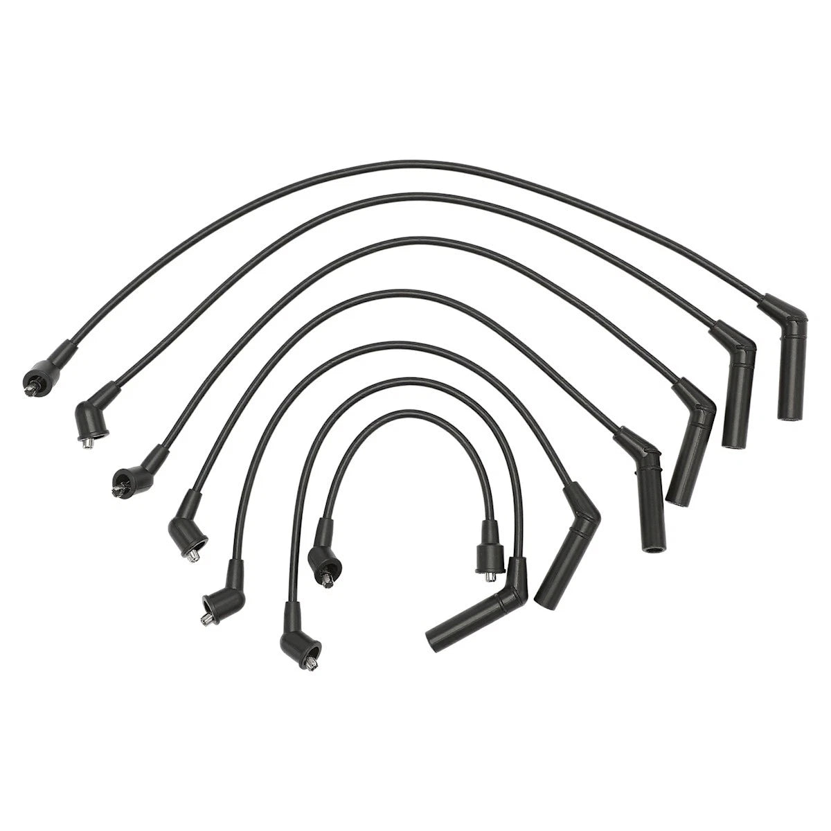 Set of 7 Spark Plug Wires for Mitsubishi Pickup Ram 50 (1989–1994) 18036624, ME61, MD976524